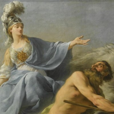 The Dispute of Minerva and Neptune - Hallé