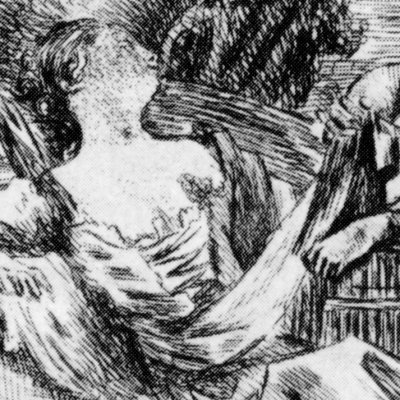 La cage dérobée ou Le voleur adroit - Vivant Denon d’après Hallé
