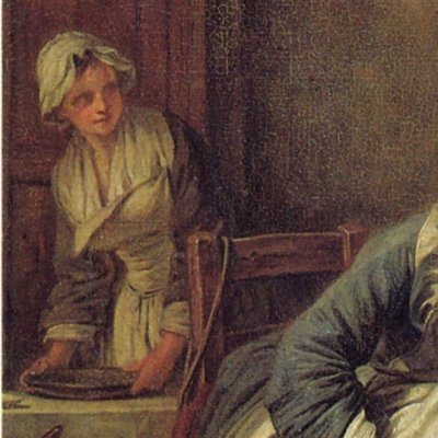 La Piété filiale / Le Paralytique - Greuze