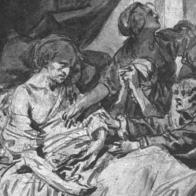 La mort d’un Père de famille, regretté par ses enfants - Greuze