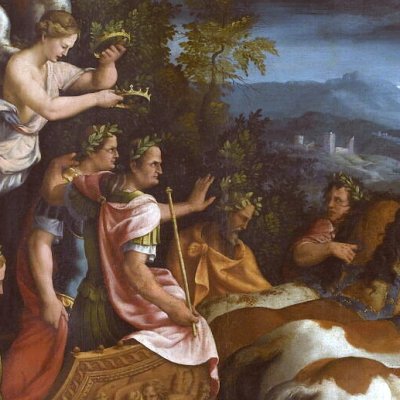 Le Triomphe de Titus et de Vespasien - Jules Romain