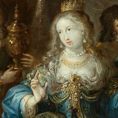 Le festin d’Esther - Francken