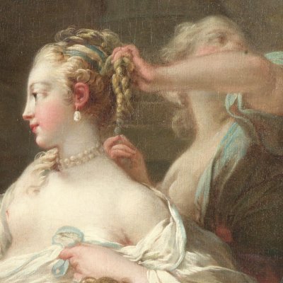 Psyché montrant à ses sœurs les présents de Cupidon - Fragonard