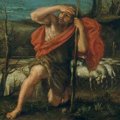 Moïse et le buisson ardent - le Dominiquin