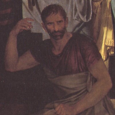 Les licteurs ramènent à Brutus les corps de ses fils - David