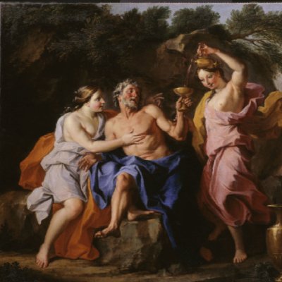 Loth et ses filles - Coypel