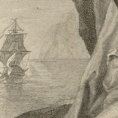 Olympe abandonnée par Birène (Roland furieux Brunet 1775, ch10) - Cipriani