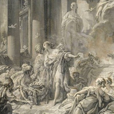 Psyché refusant les honneurs divins - Boucher