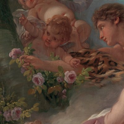 Angélique et Médor - Boucher