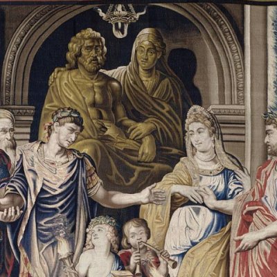 Le mariage de Constantin (tapisserie) - > Rubens