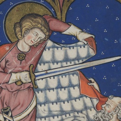 The Charity of Saint Martin (Images from the life of Christ and the saints, 13th c.)