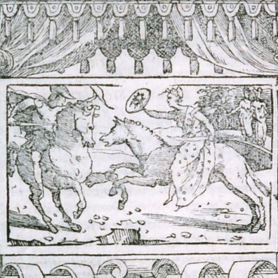 Combat de Guidon et de Marphise ? (Roland furieux, ch19, 1570)