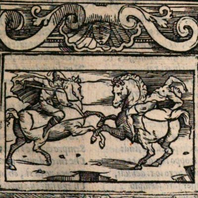 Renaud kills Polinesse - Roland furieux, ch5, ed1570