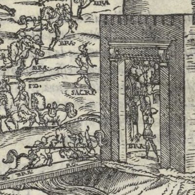 Le Temps jette les noms des vies dans l’Oubli (Roland furieux, Valgrisi, ch35)