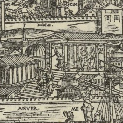 Roland apprend l’histoire de l’orque (Roland furieux, Valgrisi, 1560, chant 9)