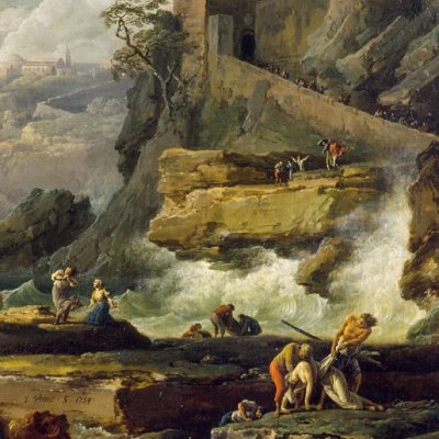 Tempête et Naufrage d’un Vaisseau (1754) - Vernet