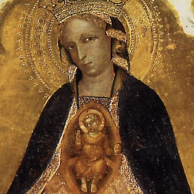 Vierge de miséricorde, Jean-Baptiste et Jean l’Evangéliste - Jacobello del Fiore