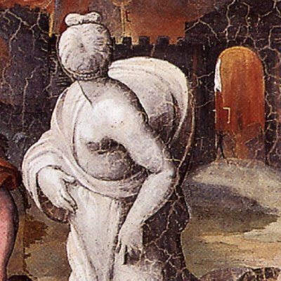 La fuite de Loth (loge de Raphaël) - atelier de Raphaël