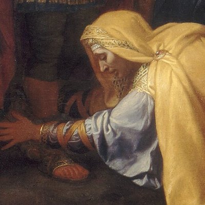 La tente de Darius - Le Brun