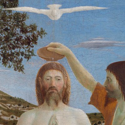 Le baptême du Christ - Piero della Francesca