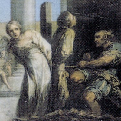 Clorinde demande la liberté d’Olinde et de Sophronie (JD ch2) - Carle Vanloo