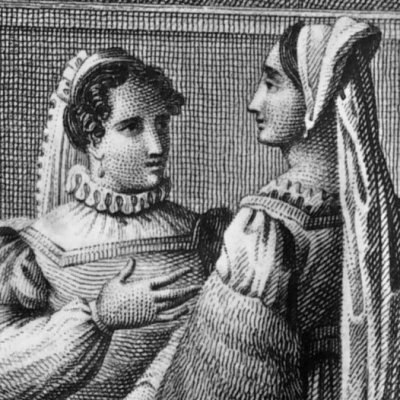Le Portrait dérobé (La Princesse de Clèves, Lepetit 1820) - Choquet