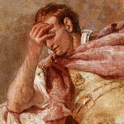Mercure apparaît à Énée (villa Valmarana) - Tiepolo