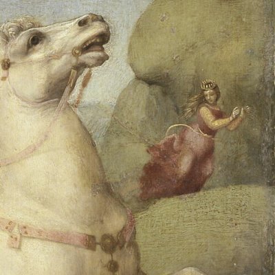 Saint Georges terrassant le dragon (version du Louvre) - Raphaël