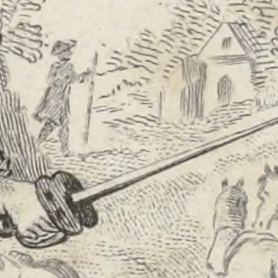 Lovelace tué en duel (Clarisse, Nourse 1751, fig21) - Pasquier