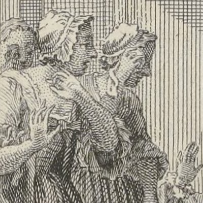 Clarisse menace de se suicider (Clarisse, Nourse 1751 fig18) - Pasquier