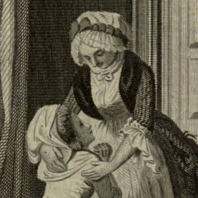 Clarisse supplie sa mère (Clarissa, Novelist’s Mag. 1784, fig3) - Stothard