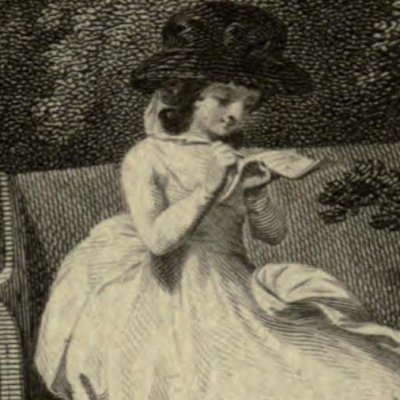 Miss Howe écrit en cachette (Clarissa, Novelist’s Mag. 1784 fig10) - Stothard