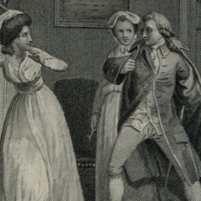 Lovelace se démasque (Clarissa, Novelist’s Mag. 1784 fig17) - Stothard