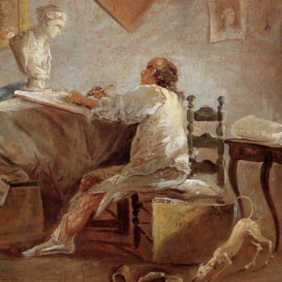L’atelier du peintre - Hubert Robert