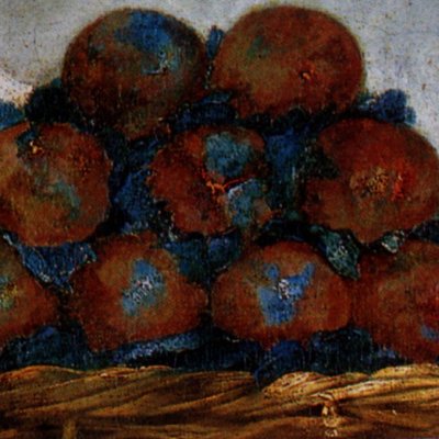 Nature morte aux fruits avec un pain - Delaporte