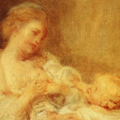 L’heureuse mère - Greuze