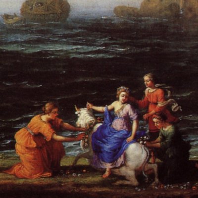 Vue d’une côte avec l’enlèvement d’Europe - Claude Lorrain