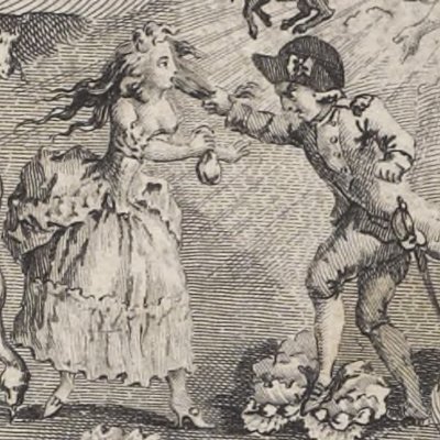 Ursule couverte de fange (Paysanne pervertie,  Duchesne 1784, fig26 front7)