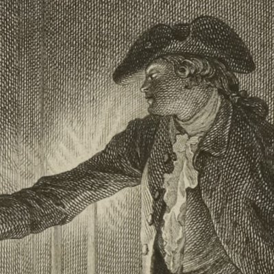 Edward challenged to a duel (Coll. compl., London, t1, 1774, NH fig3) - Moreau