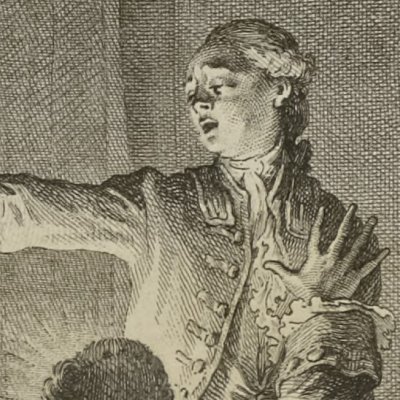 Saint-Preux répond à Edouard (Coll. compl. Londres, t1, 1774, NH fig6) - Moreau