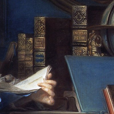 Portrait en pied de Madame de Pompadour - La Tour