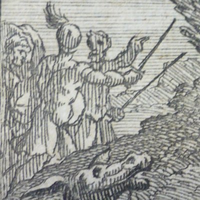 Les Deux mulets (Fables de La Fontaine, Barbin, 1668) - Chauveau