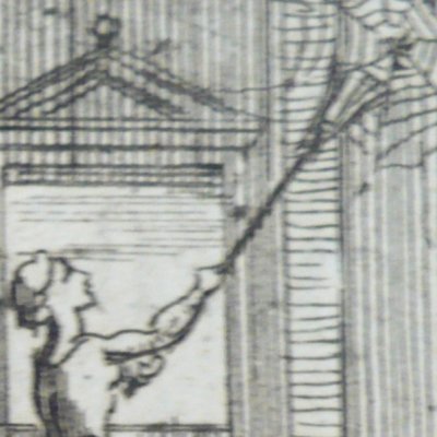 The Gout and the Spider (Fables de La Fontaine, 1668) - Chauveau