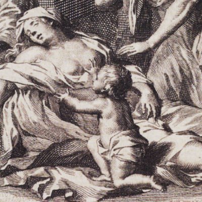 Les effets de la peste (Lucrèce, De rerum natura, Leyde, 1725) - Van Mieris