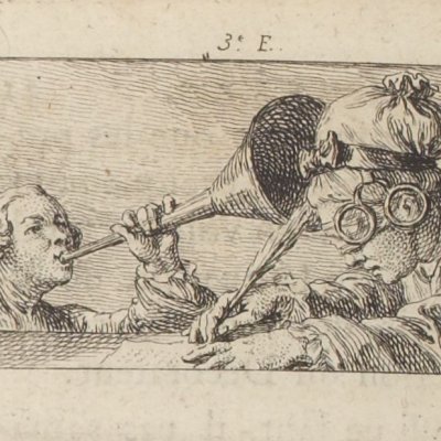 Phylakei écrit à tâtons (Les Misotechnites aux enfers, fig5) - Cochin