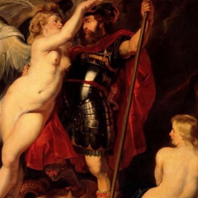 Le triomphe de la vertu - Rubens