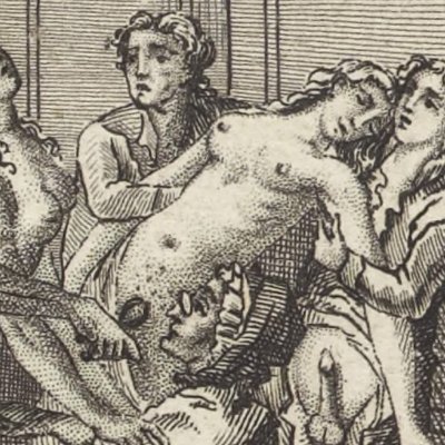 La mort de Mme de Gernande (Nlle Justine, 1799, ch16, fig31)
