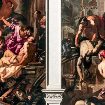 La peste à Venise en 1630 - Antonio Zanchi