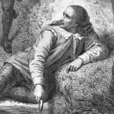 Gil Blas rencontre un comédien (Gil Blas, fig.1, Œuvres de Le Sage, Garnier, 1876) - Staal