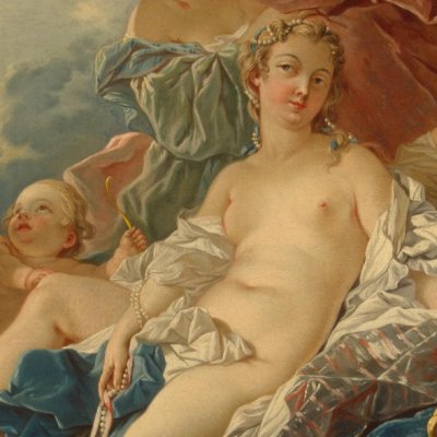 La toilette de Vénus (version de l’Ermitage) - Boucher